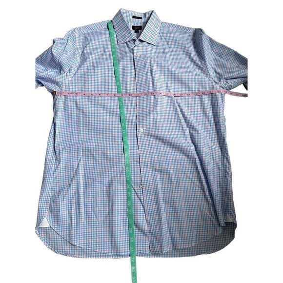 J Crew 120's 2 ply crosby checkered button down shirt Large - Picture 3 of 5